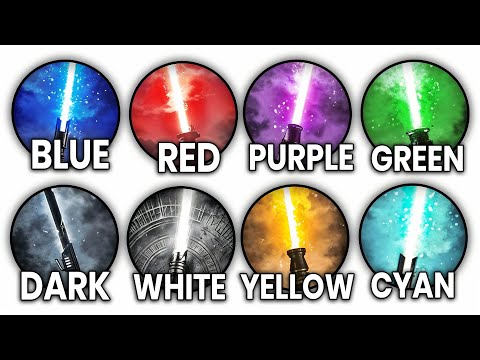 Every Lightsaber Color Explained In 10 Minutes