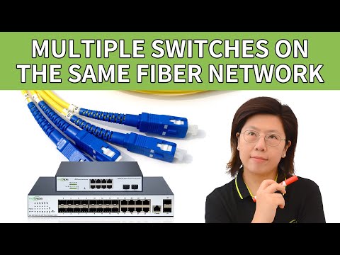 Connect Multiple Switches with Fiber Optic Cables