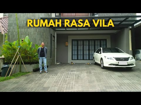 Rumah Modern Kontemporer Dengan Nuansa Resort