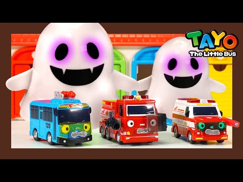 Die Garagen-Geisterattacke l Feuerwagen und Rettungsteam l Tayo der kleine Bus