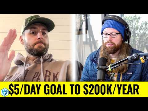 He Started With A $5 Daily Goal & Last Year Made Over $200k...