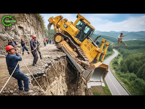 Jaw-Dropping Bulldozer Operator Skills So Crazy You’d Think They’re Fake! #59