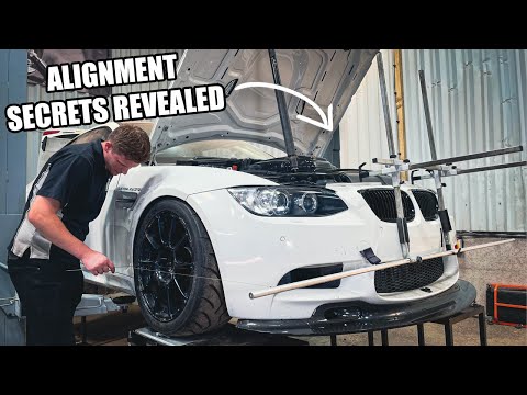 HOW to ALIGN your own car using a string and line kit DIY