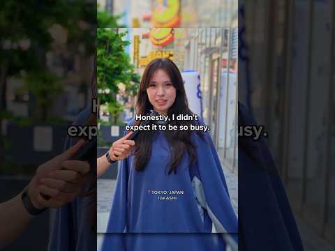 Tourist experience in Japan