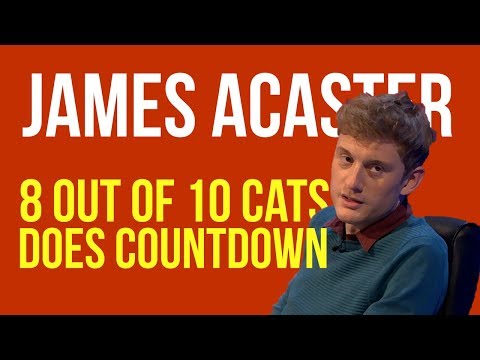 James Acaster on 8 out of 10 cats does Countdown (2019)
