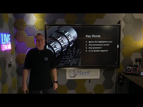 How to pass your CISM exam Part 3 - Key words on your exam