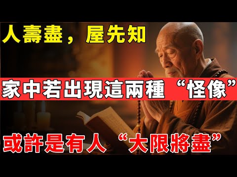 人壽盡，屋先知！家中若出現這兩種“怪像”，或許是有人“大限將盡”#佛光心境#佛陀#佛學#佛教#禪修#佛法智慧#佛教故事#佛教文化