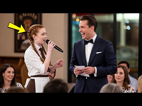 „Sing Mozart, dann heirate ich dich“, witzelte der Milliardär – Kellnerin lässt alle erstarren