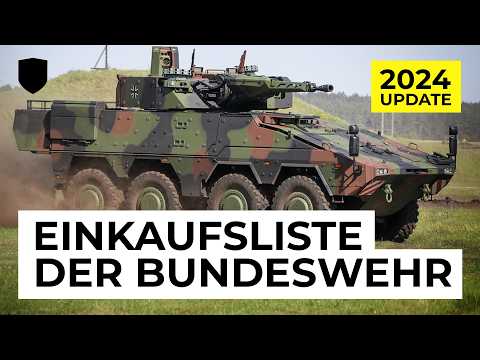 Einkaufsliste der Bundeswehr 2024
