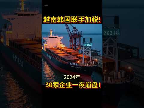 【越南韩国突然把枪口对准中国】30家企业一夜崩盘！#特斯拉股票 #美股 #股哥说美股 #tesla #马斯克 #AI #人工智能 #DeepSeek #chatgpt