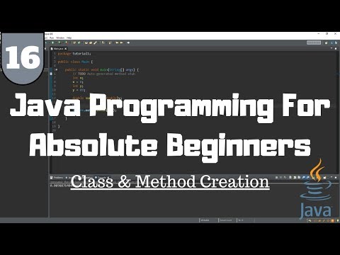 Java Tutorial for Beginners #16 - Creating Classes