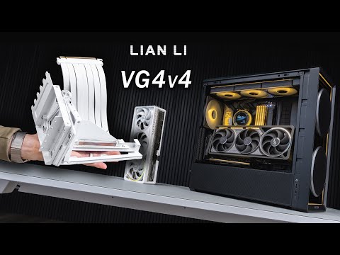 SOLID Design, DECENT Price - LIAN Li VG4v4 Gen5 Vertical GPU Bracket