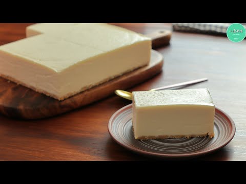 Have you ever tried a cake made of tofu? No flour, no oven, no need to beat eggs👍