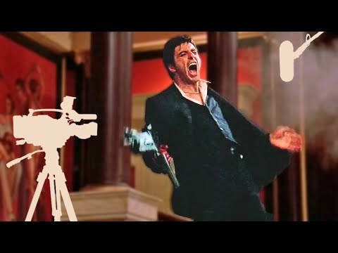 Как снимали ЛИЦО СО ШРАМОМ (1983). Русская озвучка. Лучшие фильмы с Аль Пачино.