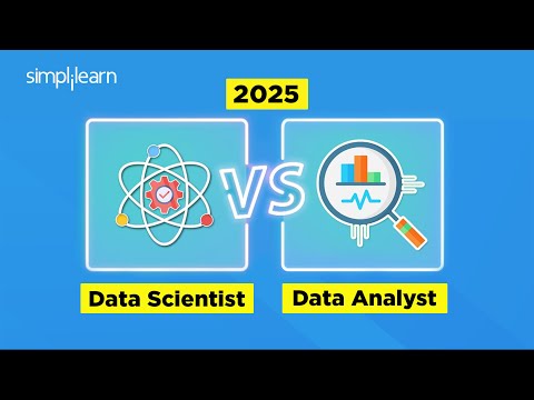 Data Scientist Vs Data Analyst In 2025 | Roles, Skills, & Salary | Data Science Roadmap |Simplilearn