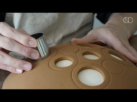 판작으로 만드는 도자기 바구니 : Making a ceramic basket [ONDO STUDIO]