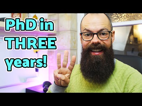 How to complete your PhD in 3 years | the ULTIMATE ROADMAP!