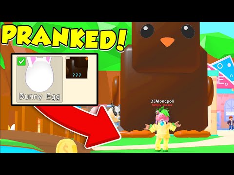 I PRANKED DJ into thinking he HATCHED A SECRET PET in Bubble Gum Simulator!