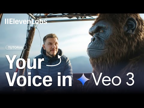 Use Your Voice in Google Veo 3 (Full Workflow)