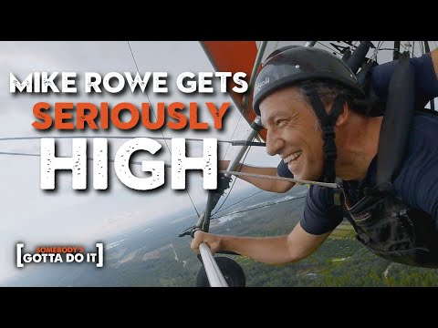 Mike Rowe Gets SERIOUSLY HIGH on Hot Air and HANG GLIDING | Somebody's Gotta Do It