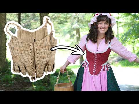 How to make your own Stays pattern off of Historical Originals