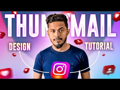 Youtube Thumbnail Design in Photoshop | Thumbnail Design Process for beginner