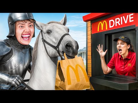 1 TAG den McDrive verarschen😂 (sie drehen durch)