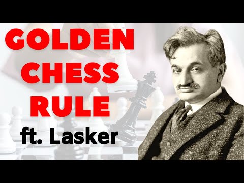 Lasker's Rule Will Help You Get Better at Chess [INSTANT Improvement]