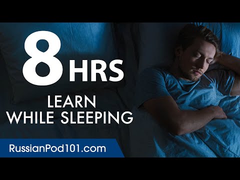 Learn Russian While Sleeping 8 Hours - Learn ALL Basic Vocabulary