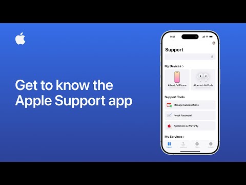 Get to know the Apple Support app for iPhone, iPad, and Apple Vision Pro | Apple Support