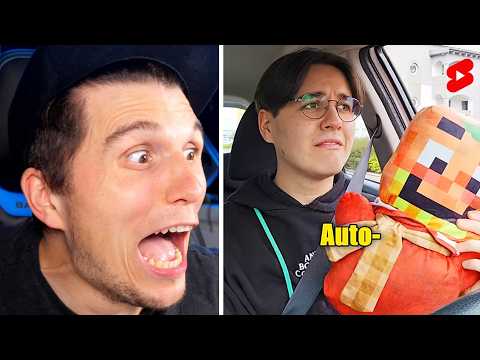 Paluten guckt Paluten Shorts die Mini Paluten aus dem Auto werfen