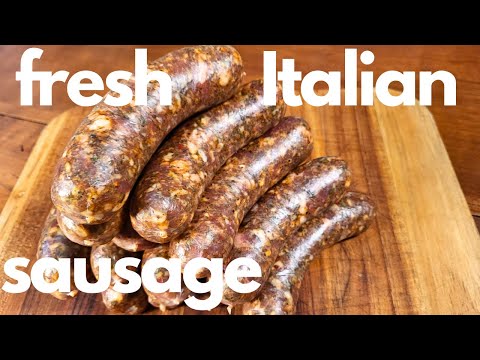 How To Make Italian Sausage | Sweet Spicy Or Mild | Gourmet Woodsman