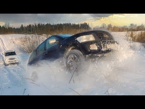 INFINITI QX56 ПСИХАНУЛ Заруба с LEXUS Уаз Патриот, Nissan X trail, SsangYong Rexton и Kia Sorento