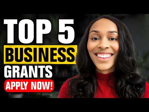 Top 5 Business Grants For Small Business Owners | APPLY NOW!