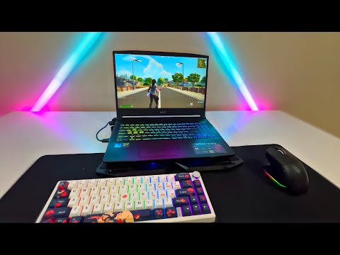 I Bought a BUDGET Laptop Gaming Setup…