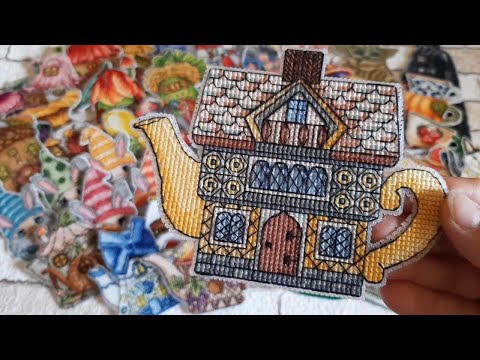 Embroidery on plastic canvas/Summer 2024/My collection/Lots of original designs)))