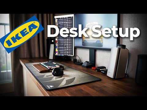 이케아 책상 만들기 (IKEA DESK SETUP)