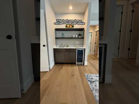Coffee + Wine Bar in the Bedroom!? 😍🔥 #luxuryhomes