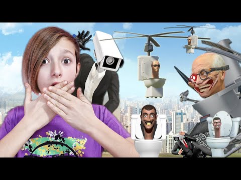 МИР СКИБИДИ ТУАЛЕТОВ В РЕАЛЬНОЙ ЖИЗНИ