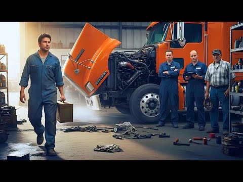 Ni los mecánicos de Alemania pudieron arreglar el camión… hasta que el mecánico desempleado apareció