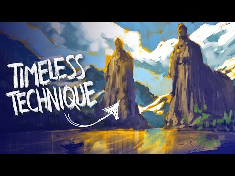 Try this UNDERPAINTING method! Photoshop Painting Techniques