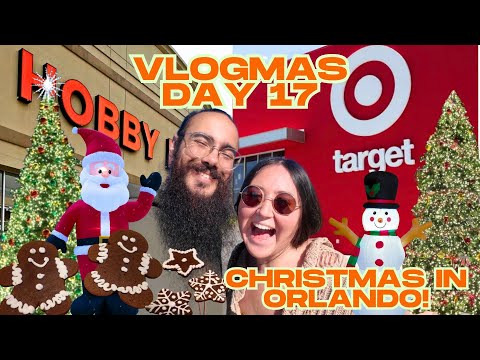 Vlogmas Day 17 🎄 Orlando Christmas Lights & Last-Minute Holiday Shopping!