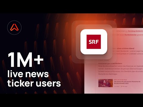How Swiss Radio and Television broadcast live news updates with Ably