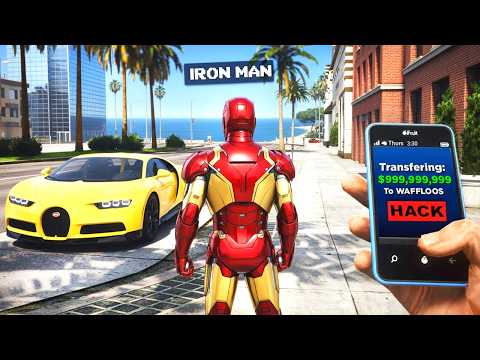 I Hacked Into Ironman's Account in GTA!