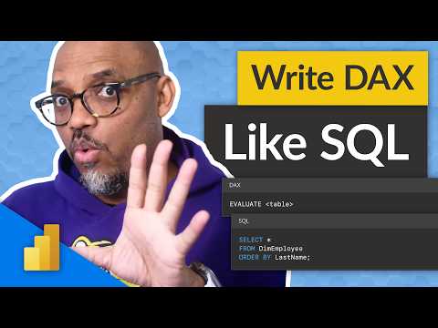 Thinking about your DAX Queries like a SQL Query in Power BI