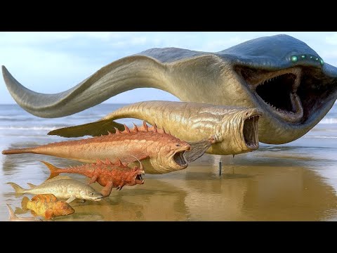 Top 120 Sea Monster 3D Size Comparison: Godzilla vs Megalodon