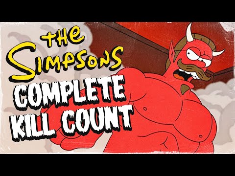 The Simpsons Treehouse of Horror Complete KILL COUNT