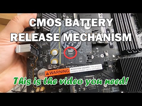 CMOS Battery Release Mechanism *PROPER* Guide *READ DESCRIPTION*