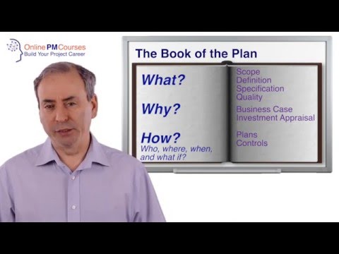 Project Management: The Book of the Plan
