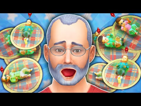 I ruined the new sims DLC with a baby battle royale